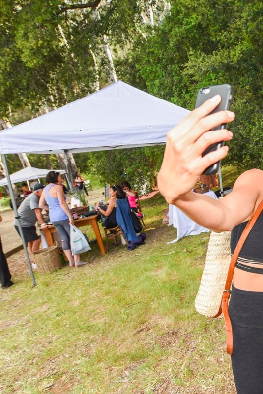 NIKKI REED at Imagine Fest Yoga and Music Festival 2018 04/21/2018