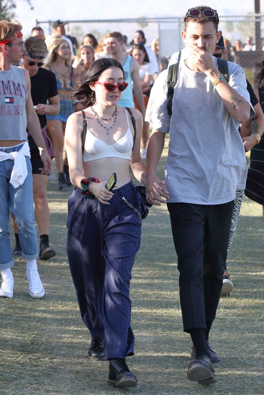 NOAH CYRUS at Coachella Valley Music & Arts Festival in Palm Springs 04/14/2018