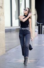 OLIVIA CULPO Out on Hollywood Walk of Fame in Los Angels 04/22/2018