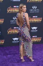 OLIVIA HOLT at Avengers: Infinity War Premiere in Los Angeles 04/23/2018