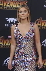 OLIVIA HOLT at Avengers: Infinity War Premiere in Los Angeles 04/23/2018