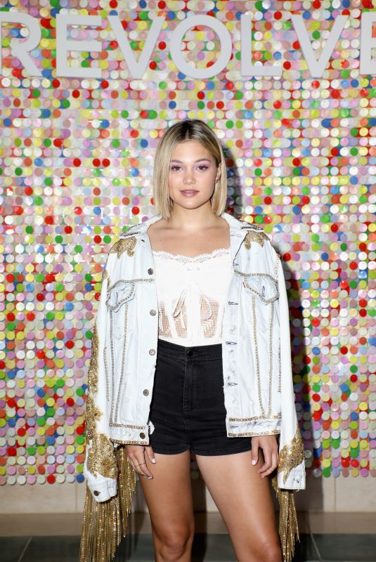OLIVIA HOLT at #revolvefestival in La Quinta 04/14/2018