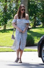 OLIVIA MUNN Out and About in Studio City 04/17/2018