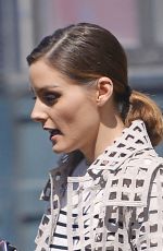 OLIVIA PALERMO Out and About in New York 04/14/2018