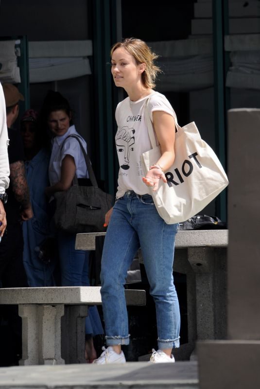 OLIVIA WILSE at a Birthday Party in West Hollywood 04/01/2018