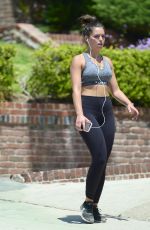 OLYMPIA VALANCE Out Hiking in Los Angeles 04/24/2018