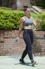 OLYMPIA VALANCE Out Hiking in Los Angeles 04/24/2018