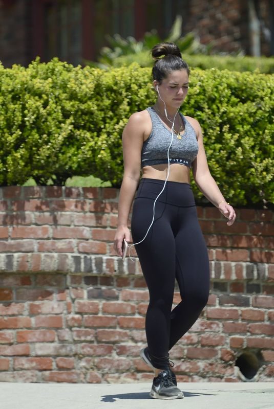 OLYMPIA VALANCE Out Hiking in Los Angeles 04/24/2018