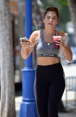 OLYMPIA VALANCE Out Hiking in Los Angeles 04/24/2018