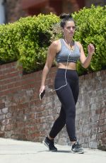 OLYMPIA VALANCE Out Hiking in Los Angeles 04/24/2018