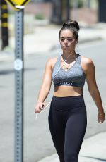 OLYMPIA VALANCE Out Hiking in Los Angeles 04/24/2018