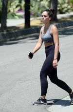OLYMPIA VALANCE Out Hiking in Los Angeles 04/24/2018