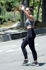 OLYMPIA VALANCE Out Hiking in Los Angeles 04/24/2018