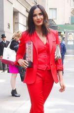 PADMA LAKSHMI Leaves Power of Women Luncheon in New York 04/13/2018