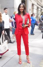 PADMA LAKSHMI Leaves Power of Women Luncheon in New York 04/13/2018