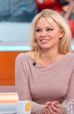 PAMELA ANDERSON at Good Morning Britain in London 04/17/2018