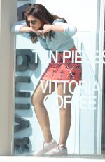 PARINEETI SHOPRA on the Balcony at Icebergs in Bondi Beach 04/18/2018