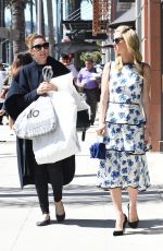 PARIS and NICKY HILTON with Mom Kathy Out in Beverly Hills 04/17/2018