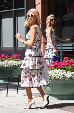 PARIS and NICKY HILTON with Mom Kathy Out in Beverly Hills 04/17/2018