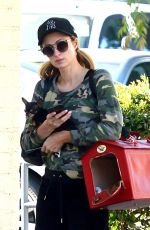 PARIS HILTON Leaves a Nail Salon in Los Angeles 04/03/2018
