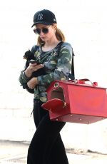 PARIS HILTON Leaves a Nail Salon in Los Angeles 04/03/2018