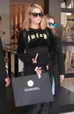 PARIS HILTON Shopping at Chanel Store in Beverly Hills 04/05/2018