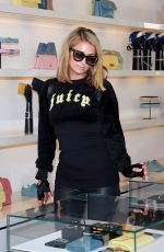 PARIS HILTON Shopping at Chanel Store in Beverly Hills 04/05/2018