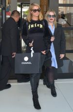 PARIS HILTON Shopping at Chanel Store in Beverly Hills 04/07/2018