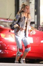 PARIS JACKSON at Nobu Restaurant in Malibu 04/17/2018