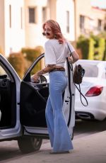 PARIS JACKSON in Flared Jeans Out in Los Angeles 04/06/2018