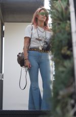 PARIS JACKSON in Flared Jeans Out in Los Angeles 04/06/2018