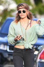 PARIS JACKSON Out for Lunch at Fred Segal in West Hollywood 04/02/2018