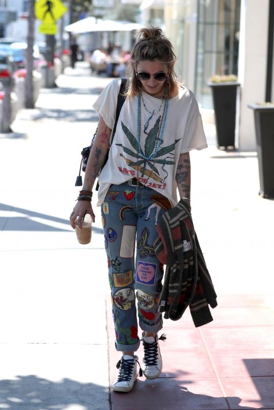 PARIS JACKSON Out in Los Angeles 04/20/2018