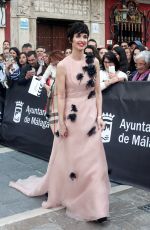 PAZ VEGA at Malaga Sur Award Ceremony 04/14/2018