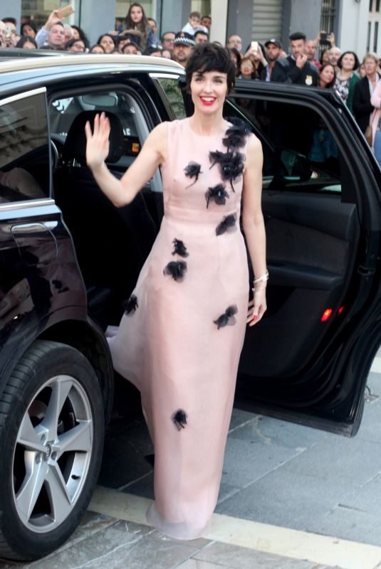 PAZ VEGA at Malaga Sur Award Ceremony 04/14/2018