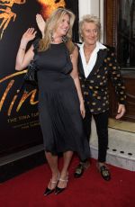 PENNY LANCASTER and Rod Stewart at Tina: The Tina Turner Musical in London 04/17/2018