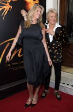 PENNY LANCASTER and Rod Stewart at Tina: The Tina Turner Musical in London 04/17/2018