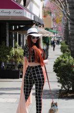PHOEBE PRICE and ANGELIQUE FRENCHY MORGAN Out in Los Angeles 04/03/2018