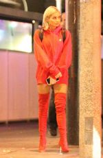 PIA MIA PEREZ Night Out in Los Angeles 04/17/2018