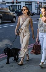 PIPPA MIDDLETON Out with Her Dogs in London 04/22/2018