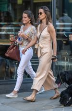 PIPPA MIDDLETON Out with Her Dogs in London 04/22/2018