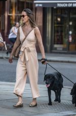 PIPPA MIDDLETON Out with Her Dogs in London 04/22/2018