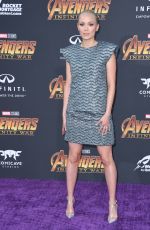 POM KLEMENTIEFF at Avengers: Infinity War Premiere in Los Angeles 04/23/2018