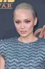 POM KLEMENTIEFF at Avengers: Infinity War Premiere in Los Angeles 04/23/2018