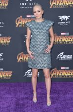 POM KLEMENTIEFF at Avengers: Infinity War Premiere in Los Angeles 04/23/2018