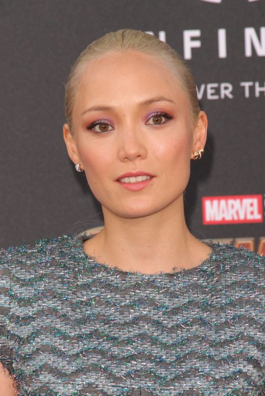 POM KLEMENTIEFF at Avengers: Infinity War Premiere in Los Angeles 04/23/2018