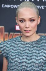 POM KLEMENTIEFF at Avengers: Infinity War Premiere in Los Angeles 04/23/2018