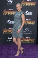 POM KLEMENTIEFF at Avengers: Infinity War Premiere in Los Angeles 04/23/2018