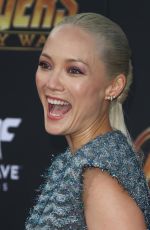 POM KLEMENTIEFF at Avengers: Infinity War Premiere in Los Angeles 04/23/2018