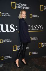 POPPY DELEVINGNE at Genius Picasso Photocall in New York 04/19/2018